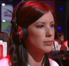 Sarah Lou en pleine game